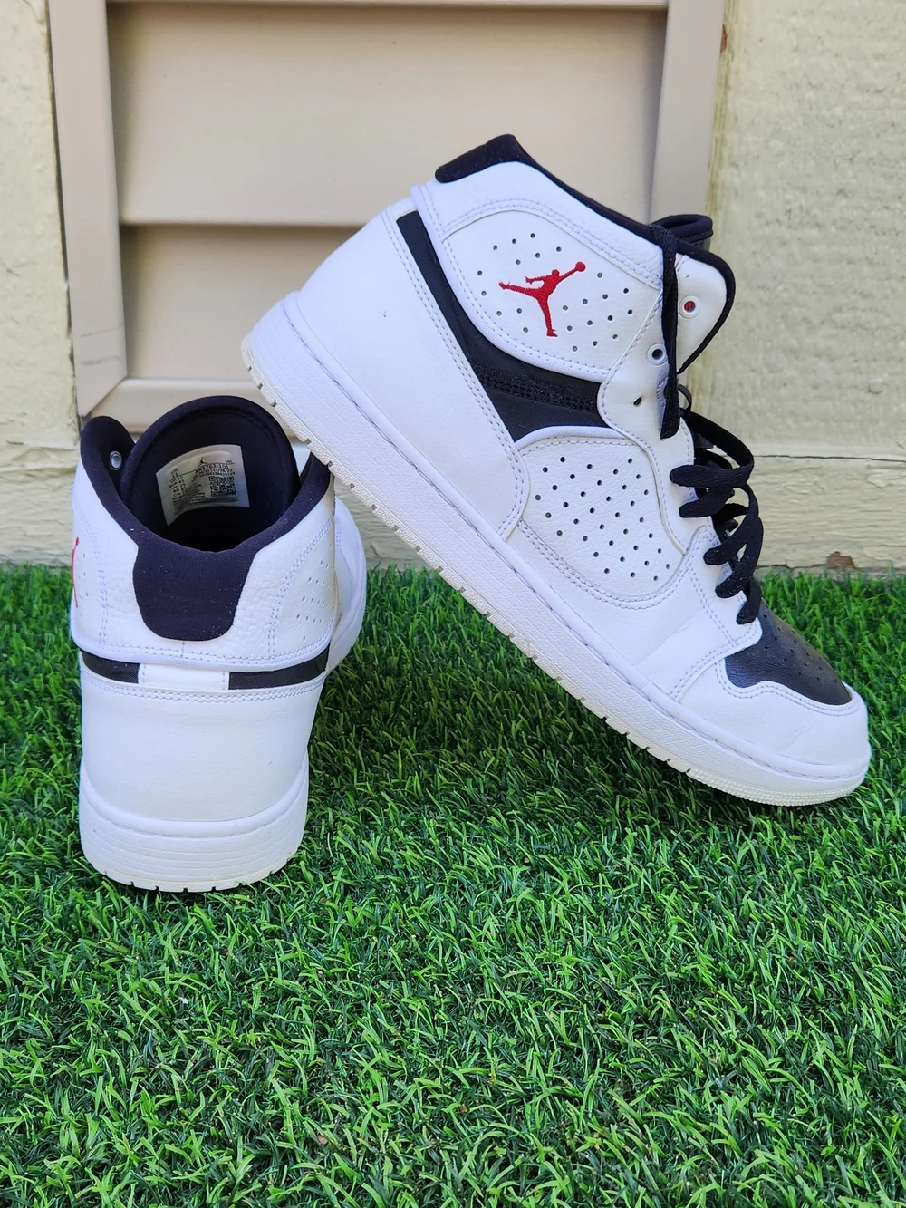 Nike Jordan Access Men's Basketball Shoes White/Black AR3762 101 Size 11